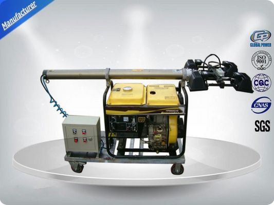 中国 極度の無声 Towable 軽いタワー/水冷の移動式照明タワーの賃借り サプライヤー