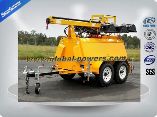 中国 50Hz建設緊急用移動式投光器 8時間連続運転 サプライヤー