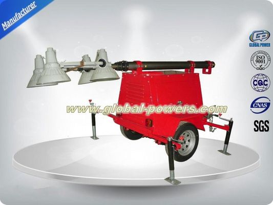 中国 非常灯のための鉛酸蓄電池の発電機の軽いタワーのトレーラー サプライヤー