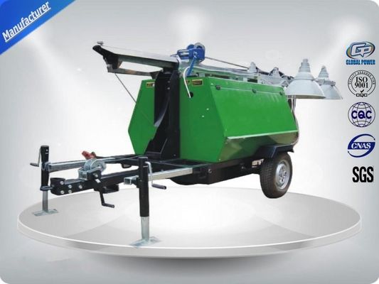 中国 携帯型LEDライトタワー/望遠鏡マストトレーラー搭載ライトタワー サプライヤー