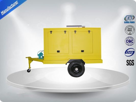 12気筒 75dB 静音トレーラー搭載型発電機 大型インライン構成、ドライオイルフィルター付き サプライヤー
