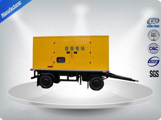 750Kva 50 Hz 3 段階 静音 トレーラー 搭載 発電機 メック - アルテ 変電器 サプライヤー