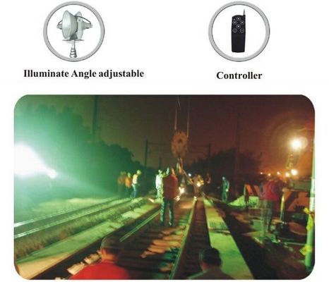 750Wのソーラーパネルを搭載したポータブルライトタワー サプライヤー