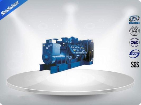 ブラシレス 3 段階の冷却される開いたディーゼル発電機の高い発電 900kva 水 サプライヤー