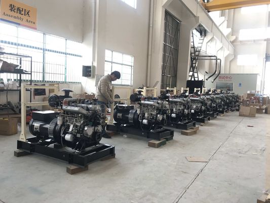 H絶縁クラスオルタネーター付きコンパクトターボチャージ63kva FAWDEオープンディーゼル発電機 サプライヤー